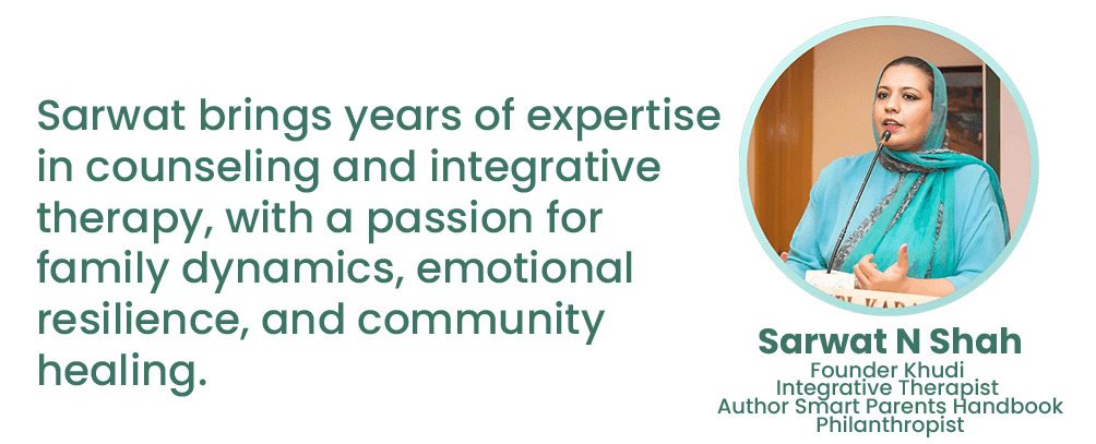 sarwat n shah founder khudi